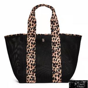Victoria’s Secret leopard tote bag